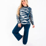 ترنج قطيفة زيبرا شتوي