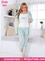 طقم شتوي 3 قطع حريمي