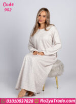 عباية بيت شتوي قطن بيج سايز