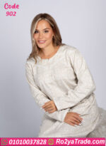 عباية بيت شتوي قطن بيج سايز