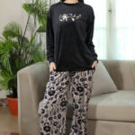 بيجامة حريمي قطيفة شتوي