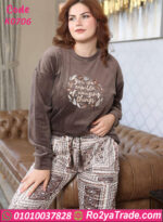 بيجامة حريمي بيج سايز شتوي