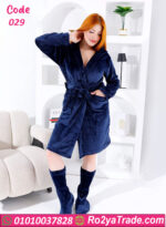 روب شتوي نسائي قصير