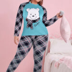 بيجامة حريمي شتوي بيج سايز