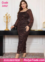 فستان سواريه ليوبارد بيج سايز