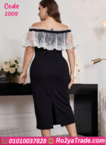 فستان سواريه دانتيل بيج سايز