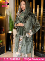 طقم شتوي قطيفة 3 قطع