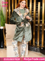 طقم شتوي قطيفة 3 قطع