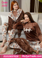 طقم شتوي قطيفة 3 قطع