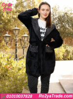 بيجامة قطيفة شتوي نسائي