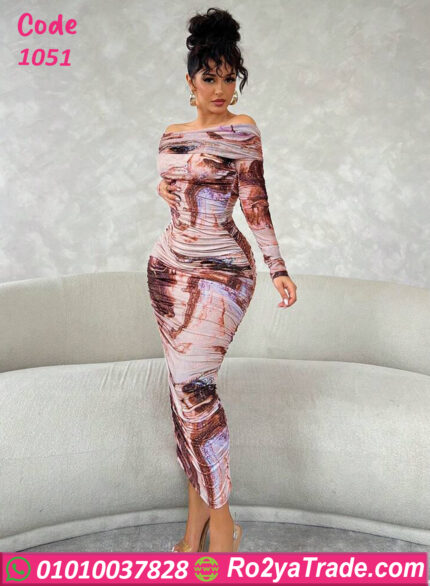 فستان صيفي طويل