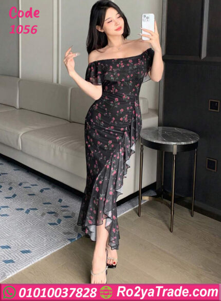 دريس صيفي طويل أوف شولدر