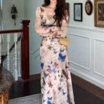 دريس صيفي طويل فراشات