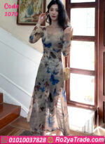 دريس صيفي طويل فراشات