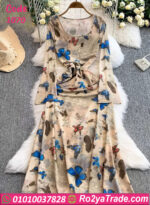 دريس صيفي طويل فراشات