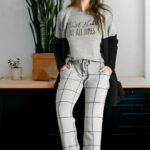 بيجامة شتوي حريمي – كود 1136