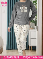 بيجامة شتوي حريمي Snow Deer