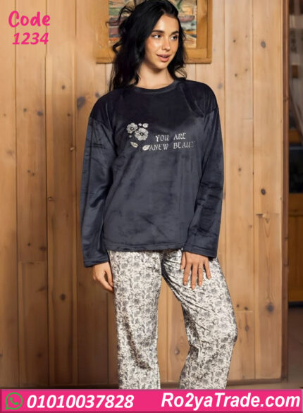 بيجامة شتوي حريمي 1234