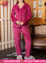 بيجامة قطيفة شتوي