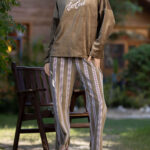 بيجامة قطيفة شتوي