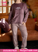 بيجامة قطيفة شتوي