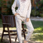 بيجامة قطيفة شتوي