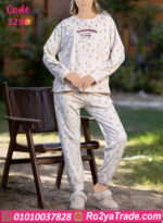 بيجامة قطيفة شتوي