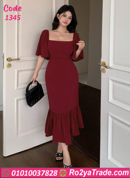 فستان صيفي طويل شيك