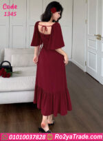 فستان صيفي طويل شيك