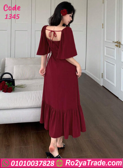 فستان صيفي طويل شيك