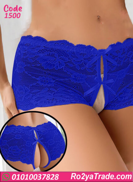 لانجري دانتيل هاي ويست مفتوح