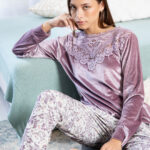 بيجامة حريمي شتوي – كود 1619