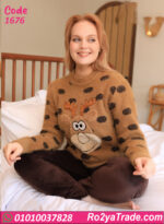 بيجامة حريمي شتوي فرو