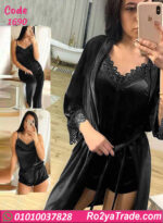 بيجامة قطيفة حريمي شتوي