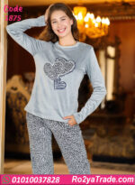 بيجامة شتوي حريمي قطيفة