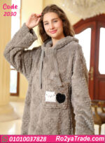 كاش مايوه بيتي قطيفة حريمي شتوي