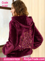 ترنج شتوي قطيفة نسائي