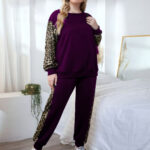 طقم بيجامة شتوي بيج سايز