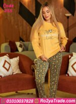 بيجامة شتوي حريمي قطيفة