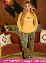 ⁦بيجامة شتوي قطيفة – كود 255⁩ - الصورة ⁦4⁩