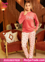 بيجامة شتوي حريمي قطيفة
