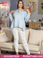 بيجامة حريمي شتوي قطعتين