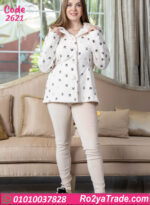 بيجامة حريمي شتوي قطعتين