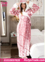 روب حريمي شتوي قطيفة بكابيشو