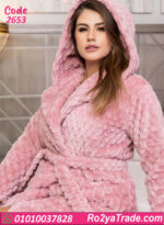 روب حريمي شتوي قطيفة طويل