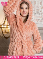 روب حريمي شتوي قطيفة بكابيشو