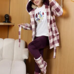 طقم بيجامة شتوي حريمي