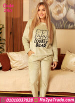 بيجامة شتوي حريمي قطيفة