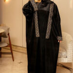 اسدال قطيفة شتوي مطرز – كود 300