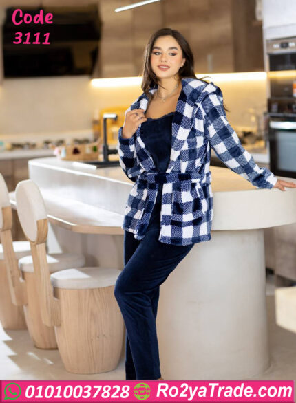 طقم فرو شتوي 3 قطع